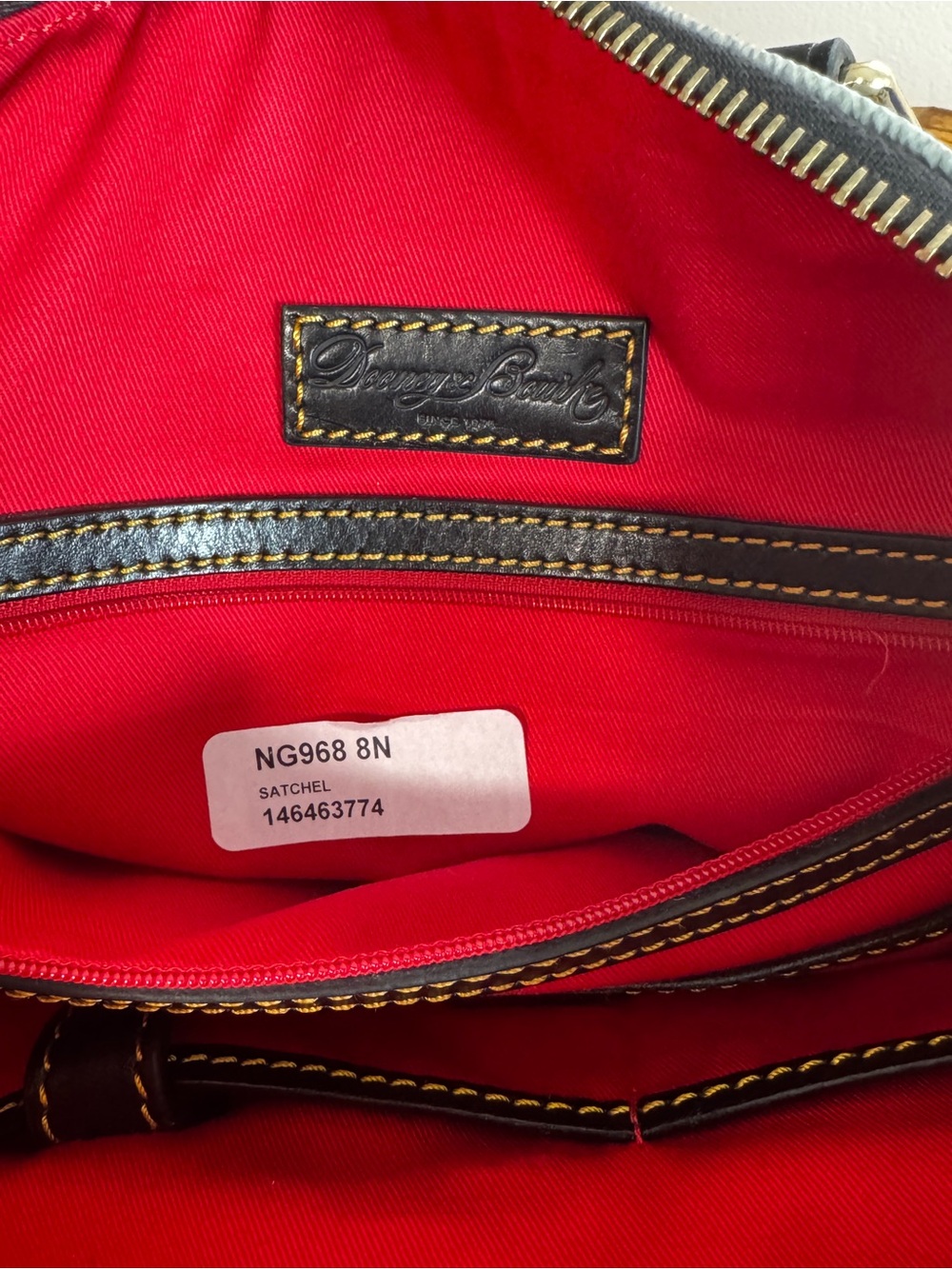 BRAND NEW Dooney & Bourke Domed Satche Handbag - Picture 6 of 6